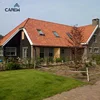 Fast construction garden holiday prefabricated wooden bungalow house