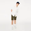 Rolled Tabs Button Fastening Buttoned Cuffs Long Sleeves Slim Fit Classic Cotton and Linen Shirt