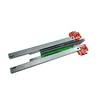 Triple extension concealed soft closing undermounted drawer slide