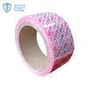 China PET PE Red Acrylic Adhesive Transfer Security Evident Packing Tape For Carton Packing