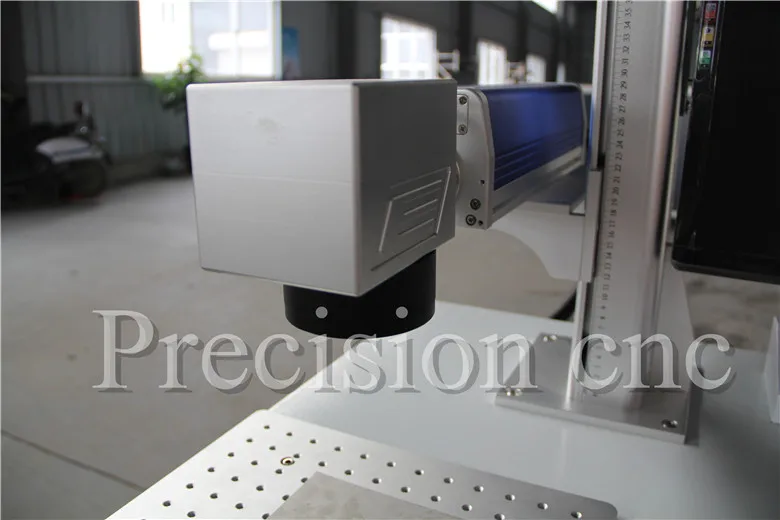 Two years warranty fiber color laser marking machine with Red light point