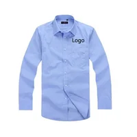 

OEM Custom 100% Cotton Long Sleeve Classic Man Formal Dress Shirt for Business Made in China