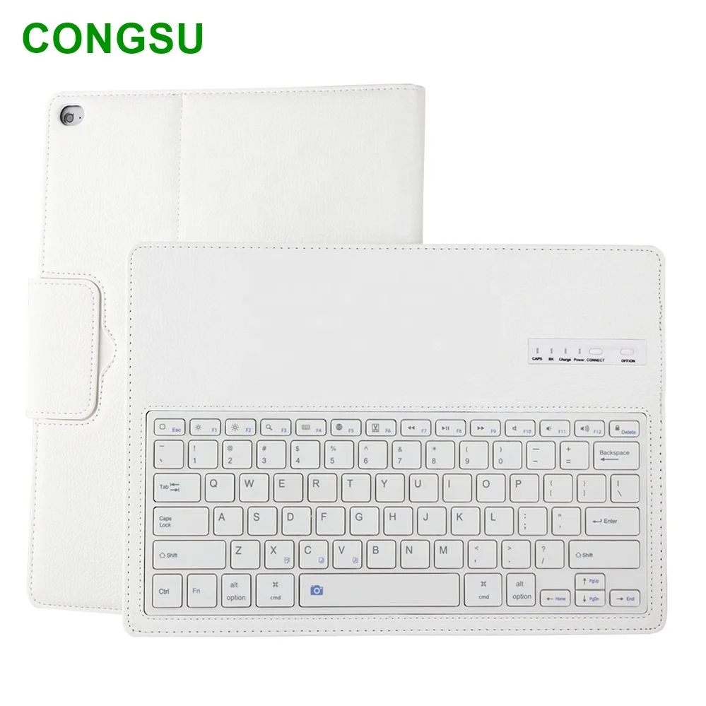 

PU leather smart mini tablet keyboard cover case for ipad pro 12.9