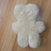 Floor price 100% sheepskin bear toys beige or white or other