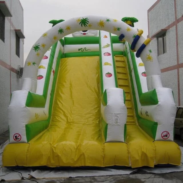 
hot sell manufacture price giant inflatable dry slide with blower from China 