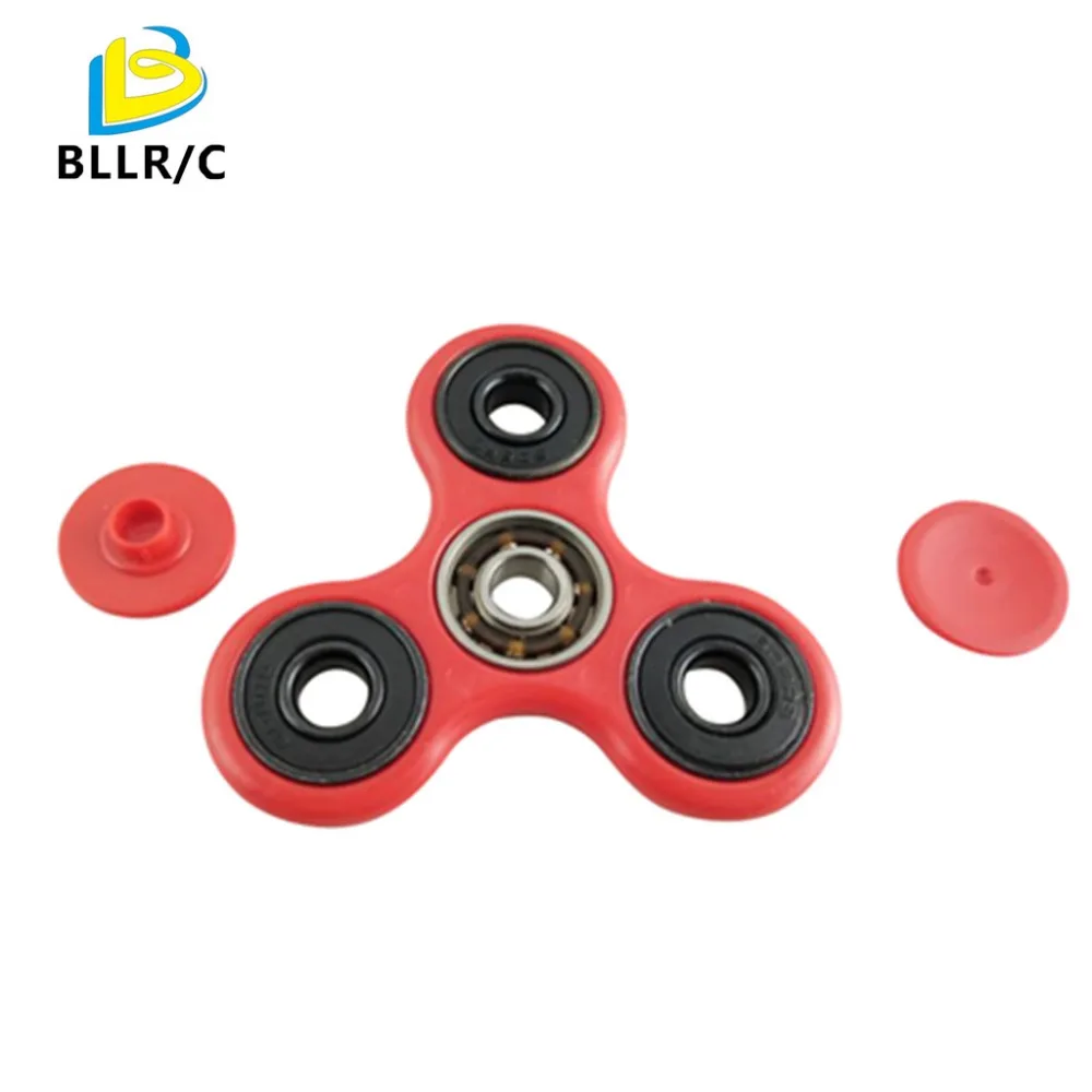 

New Relieve Stress Fidget Hand Spinner Toys Fingertip Gyroscope, Red