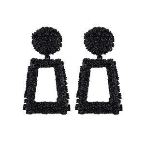 Trade Assurance Women Metal Geometric Big Earrings