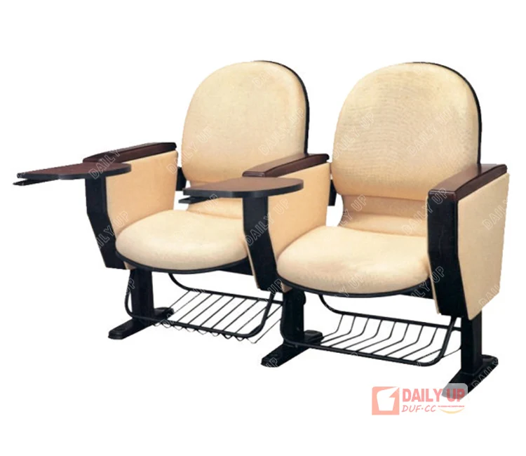 Seats for University Classroom Chair With Tablets and Baskets Folding Theater Chairs Price Auditorium Chairs for Stadium