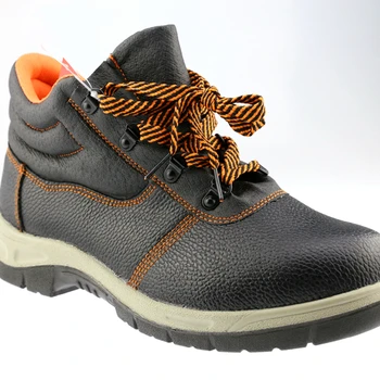 safety working shoes with low cut in brown color