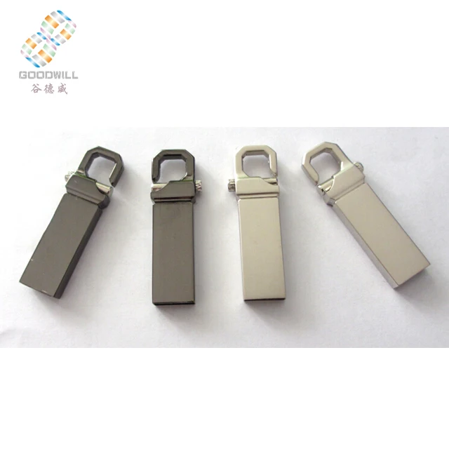 Metal Key Chain USB Flash Drive gift usb memory stick customize logo Factory wholesale - ANKUX.COM