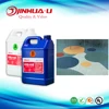 Transparent Epoxy Floor Varnish Paint on Terrazzo Floor
