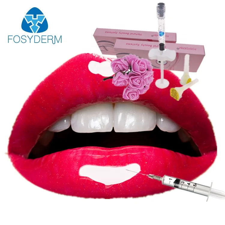 

Fosydem OEM CE 1ml 2ml Lips Filler Injections Hyalruonic Acid Gel Dermal Fillers to Buy, Transparent