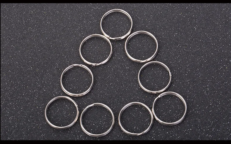1.5*25mm Durable Round Argolla Keyring High Quality Hardware Llavero