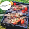 Wholesale BBQ Grill Tools Fish Basket Folder Basket Fish Griller For Outdoor BBQ Kitchen