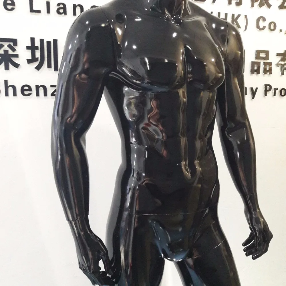 Dlbm-9 Fashion Glossy Black Men Painting Full Body Mannequin With