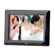 Hot Digital Photo Frame 8” HD TFT-LCD Digital Picture Frame Calendar Mode Alarm Clock MP3 MP4 Movie Player with Remote Desktop