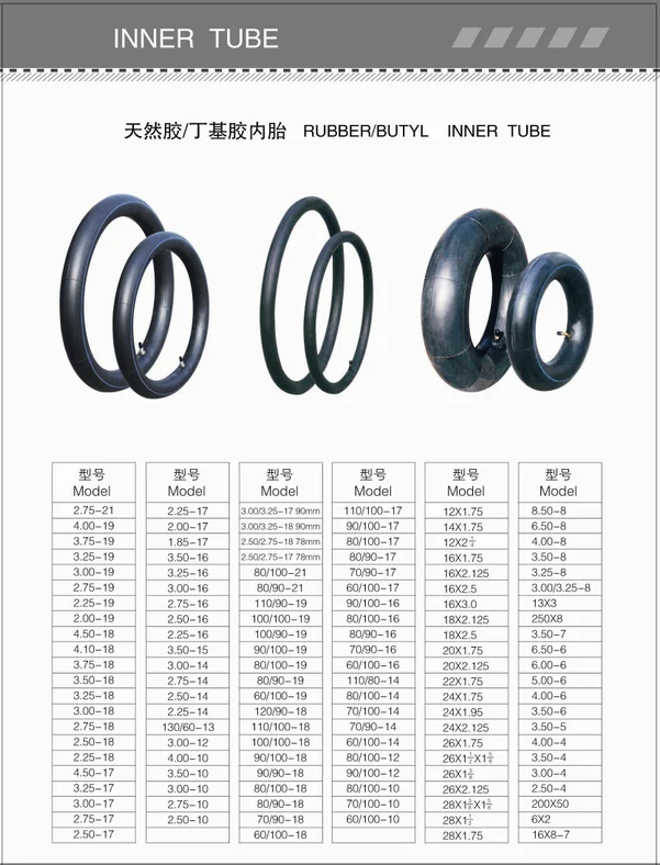 26 x 1.95 bike tires tube-26x1.95 /2.125 bike tube-butyl rubber 