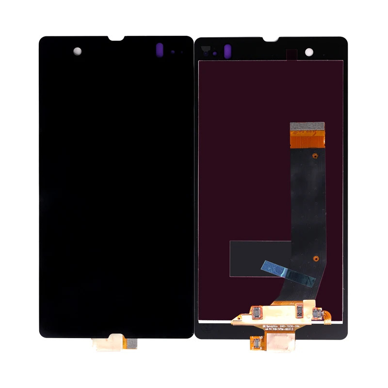 

Spare Parts For SONY For Xperia Z LCD Display Touch Screen For SONY For Xperia Z LCD Digitizer Assembly L36H C6603 C6602, Black