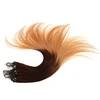 Real 100% remy human ombre color micro loop ring hair extension for wholesale bulk order