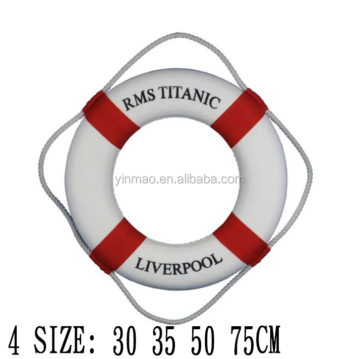 Decorative Life Buoy Rings Rms Titanic Life Ring 4 Size 30 35 50
