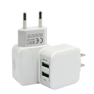 Phone Power Supply Charger Wall USB Dual Port Universal Adapter Phone Charger