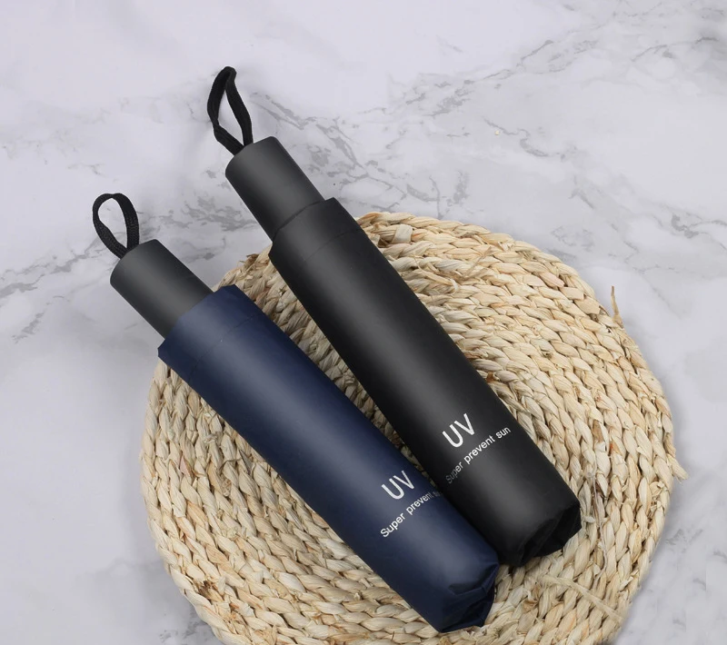 

APHACATOP Sun&Rain Travel Lightweight Custom Umbrella, Black