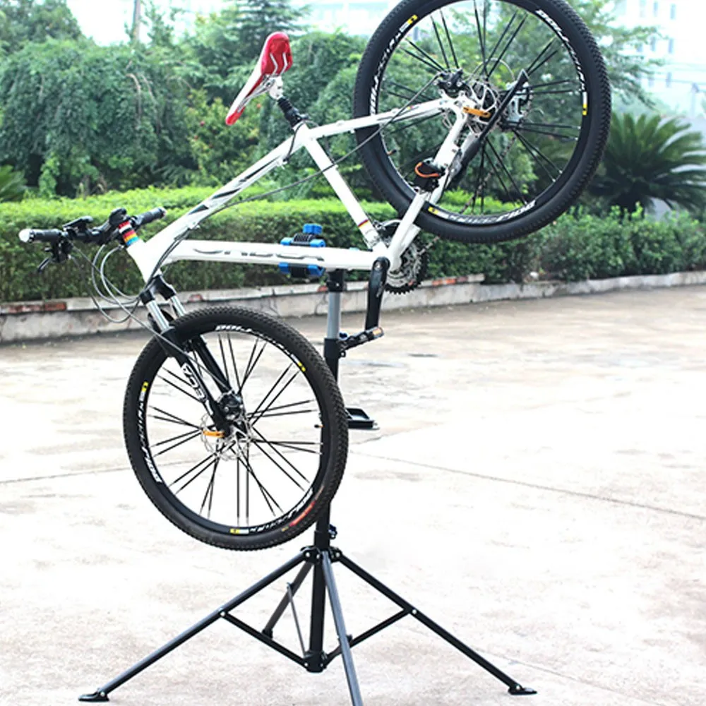 

Height Adjustable bike repair stand bike maintenance stand bicycle repair display work stand, Black