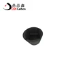 High Temperature Resistance Carbon Graphite Crucible with Lid