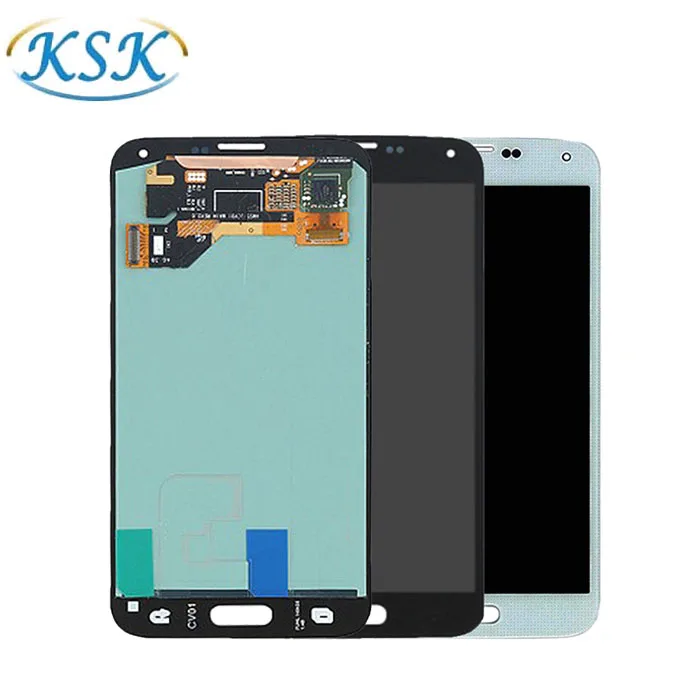 

For Samsung Galaxy S5 G900F white LCD Display Touch Screen Digitizer, Black;white