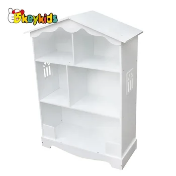 dollhouse bookcase white