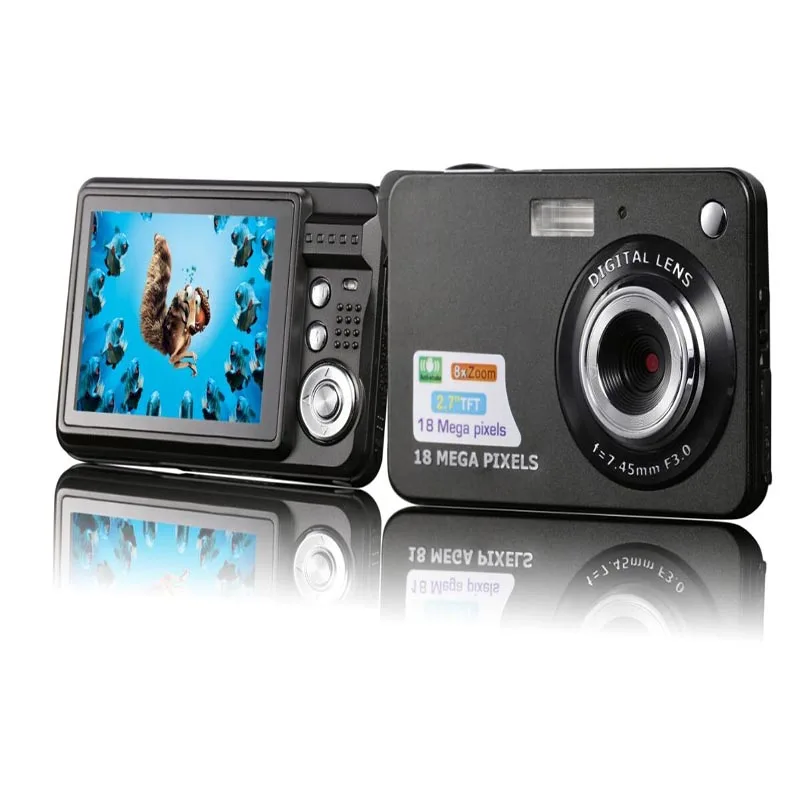 

2.7" Display compact HD 1080P photography Digital Video Camera, Silver / gray