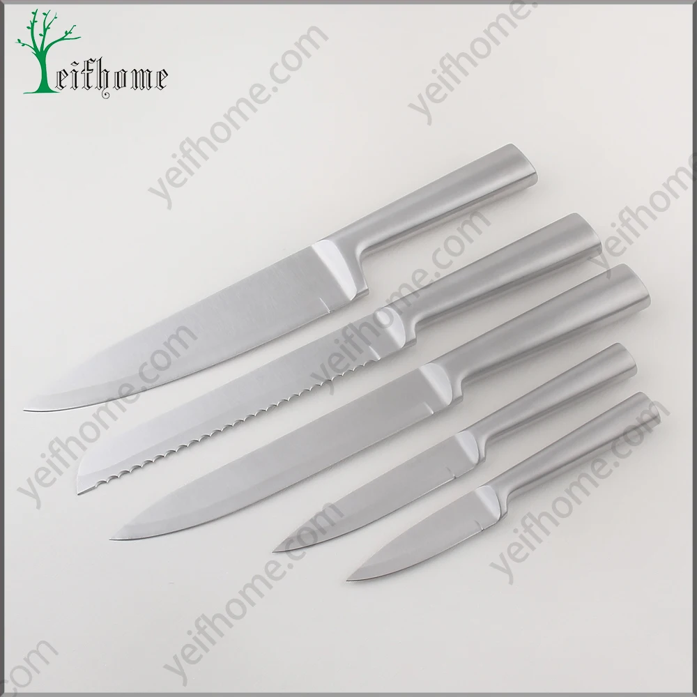 Professional stainless steel 5 pcs kitchen knife set