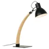 Fancy Designer Office Bedside Nightstand Lampara De Arc Table Lamp Iron Shade Hotel Desk Lamp Industrial Table Lamp