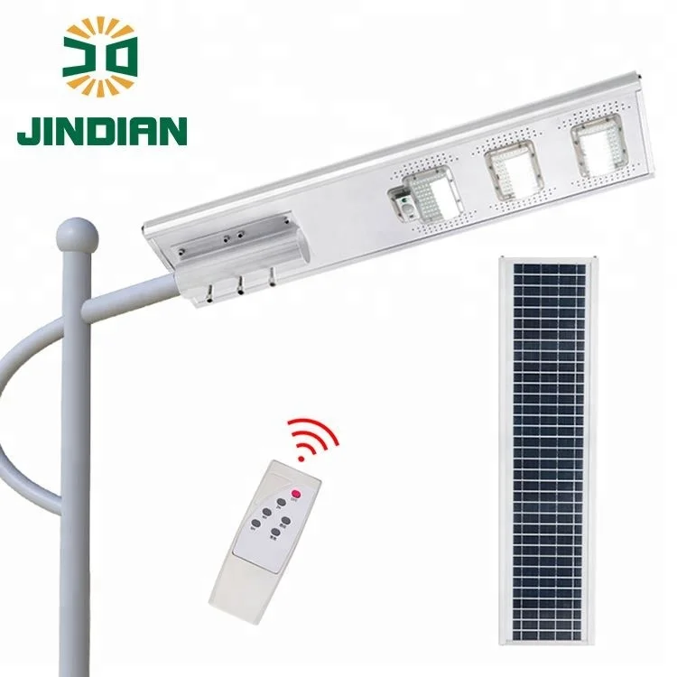 JD Selling solar 150w led street light street light pole weight
