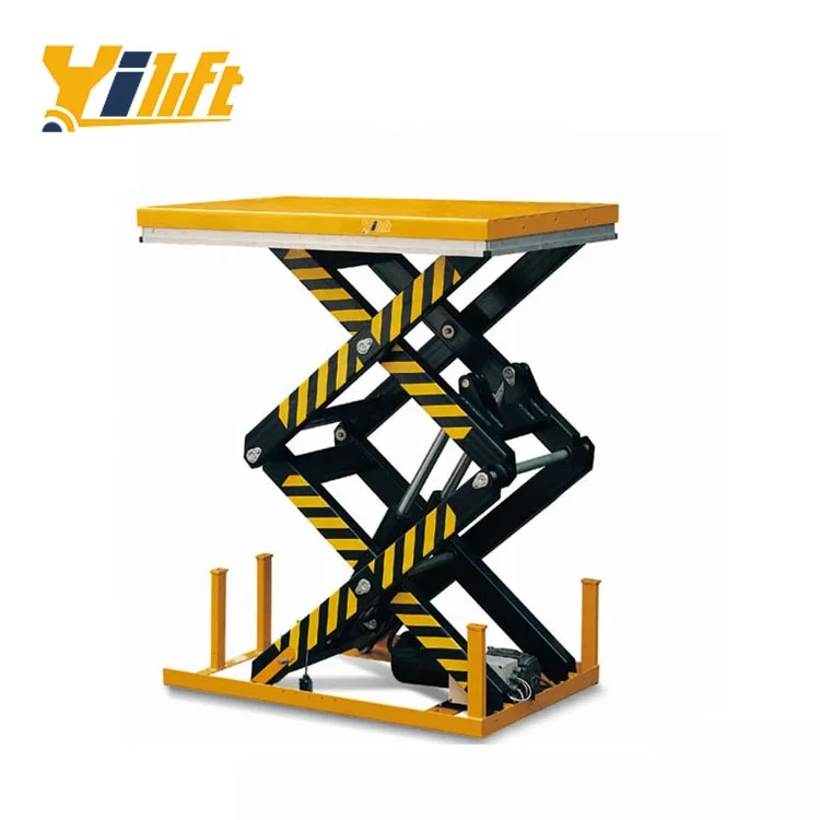 Electric type hydraulic Double Scissor Lift Table HD series with good price