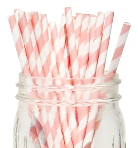 Image of OLANTAI 100PCS per bag food grade paper straw