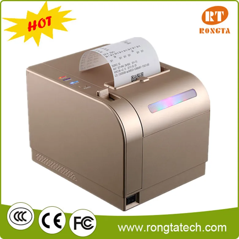 80mm Receipt Printer Parallelserialusbethernet Rp820 With Auto Cutter For Restaurant Kitchen 7810