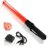 Cheap High brightness signal safety traffic batons with flashlight