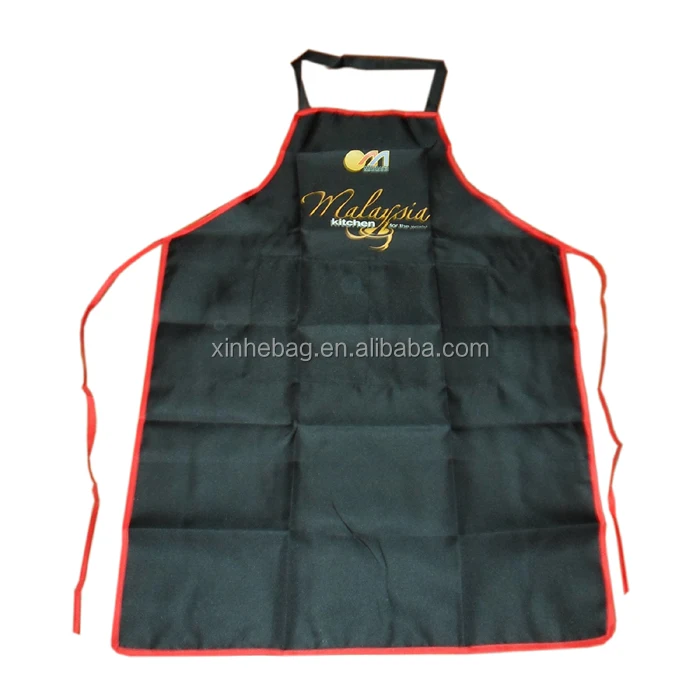 foldable bib style kitchen waterproof aprons - 