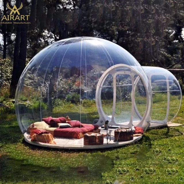 

Inflatable Outdoor Camping Tent bubble beach tent, Optional