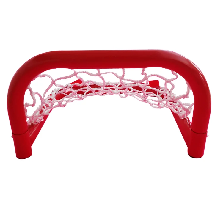 
Factory supply portable mini steel streetl hockey goal nets small ice skill hockey goal for sports training(FD702B) 