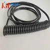 PUR 3 *1.0mm2 Super soft and wear-resistant elastic spiral cable power spring wire electric tool cable