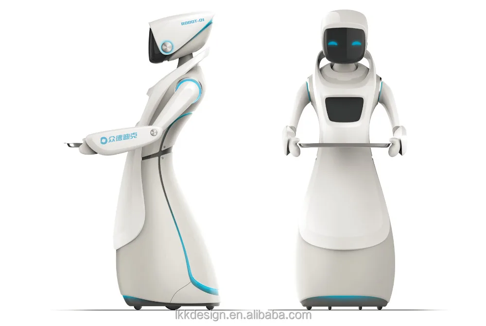 
Comercial Service Robot Intelligent Robot for Businesses Catering Restaurant Service Waiter Robot Deliver 