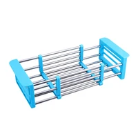 

Stainless Steel+PP Telescopic Sink Display Dish Rack