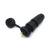 2P male auto waterproof electrical wire connector
