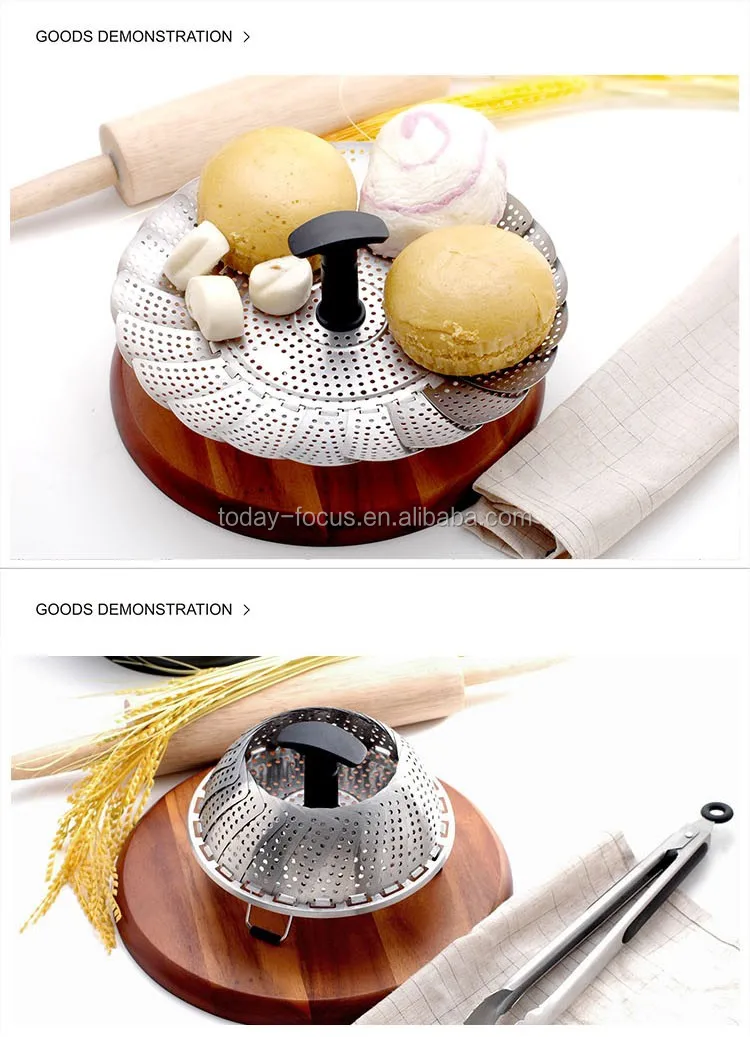 Kitchen Gadget 2024 New Popular Optima Steamer Stainless Steel Steamer