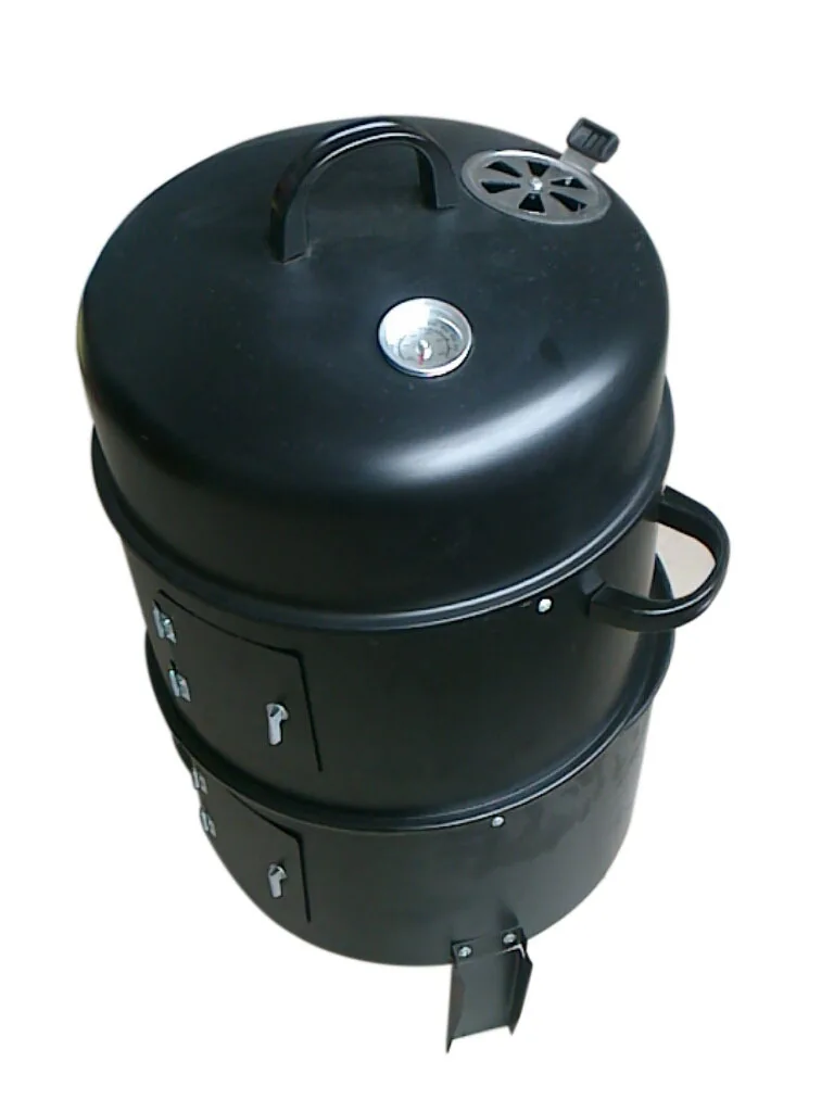 Multifunctions Portable Charcoal Bbq Smoker Grill Oven For Picnic