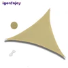 uv resistant retractable hdpe customized triangle outdoor wind waterproof sun shade sail