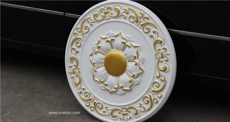 Hn 023 China Polyurethane Antique Ceiling Medallions Decoration Pu Modern Ceiling Rose View Antique Ceiling Medallions China Oem Product Details