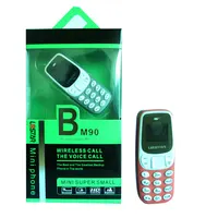 

UNIWA L8STAR BM90 Mini Mobile Phone Wireless Blue tooth Earphone Cellphone Stereo GSM Unlocked Phone Super Thin GSM Small Phone